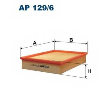 Фильтр воздушный FILTRON AP129/6