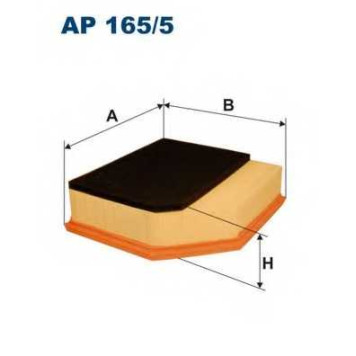 Фильтр воздушный FILTRON AP165/5