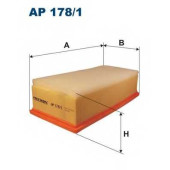 Фильтр воздушный FILTRON AP178/1