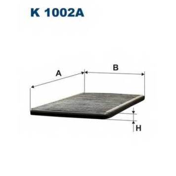 Фильтр салонный FILTRON K1002A