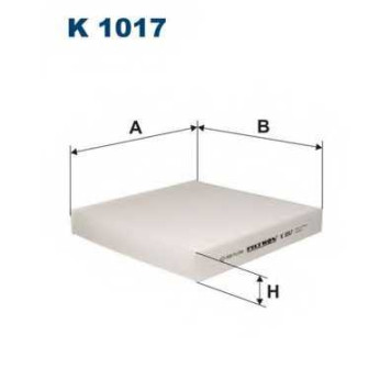 Фильтр салонный FILTRON K1017