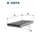 Фильтр салонный FILTRON K1027A