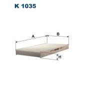 Фильтр салонный FILTRON K1035