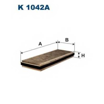 Фильтр салонный FILTRON K1042A