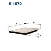 Фильтр салонный FILTRON K1070