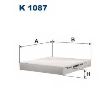 Фильтр салонный FILTRON K1087