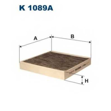 FILTRON K 1089A - фильтр салона (угольный)