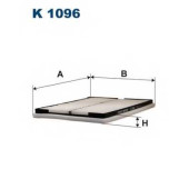 Фильтр салонный FILTRON K1096