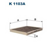 Фильтр салонный FILTRON K1103A