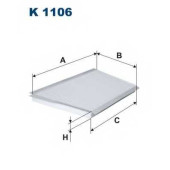 Фильтр салонный FILTRON K1106