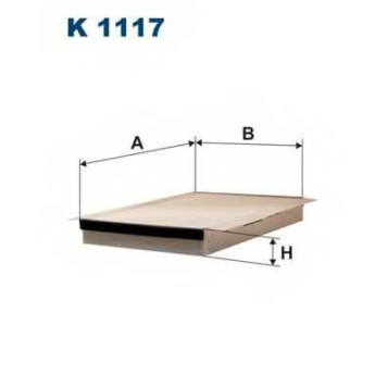 Фильтр салонный FILTRON K1117