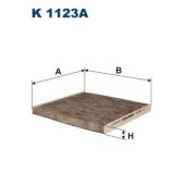 Фильтр салонный FILTRON K1123A