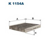 Фильтр салонный FILTRON K1154A