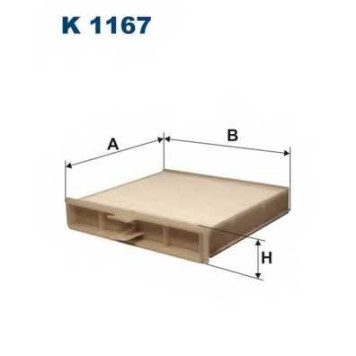 FILTRON K1167 - фильтр салона