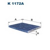 Фильтр салонный FILTRON K1172A