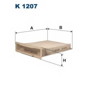 Фильтр салонный FILTRON K1207