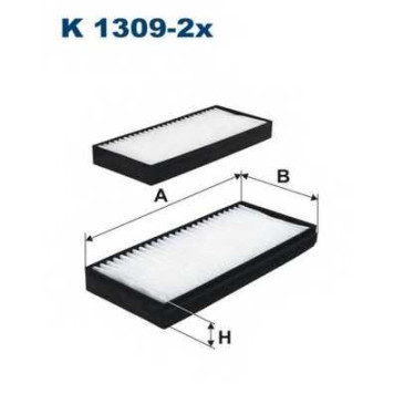 Фильтр салонный FILTRON K1309-2x
