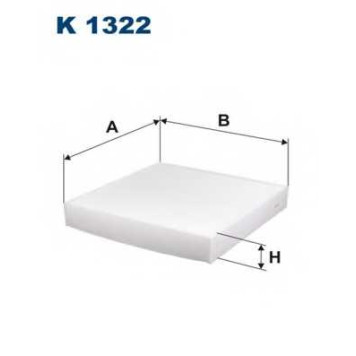 Фильтр салонный FILTRON K1322