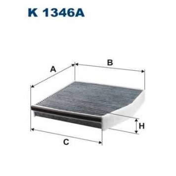 FILTRON K1346A - фильтр салона угольный