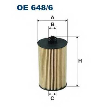 Фильтр масляный FILTRON OE648/6