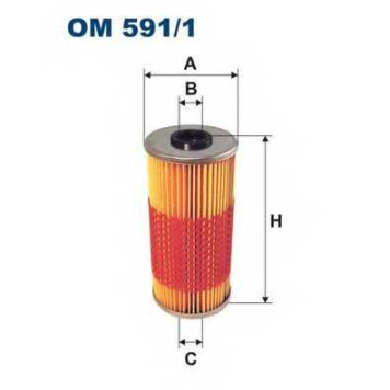 Фильтр масляный FILTRON OM591/1