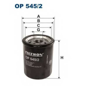 FILTRON OP 545/2 - фильтр масляный
