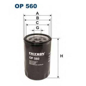 Фильтр масляный FILTRON OP560