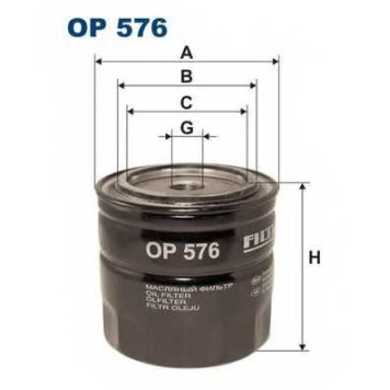 Фильтр масляный FILTRON OP576