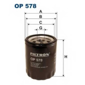 Фильтр масляный FILTRON OP578