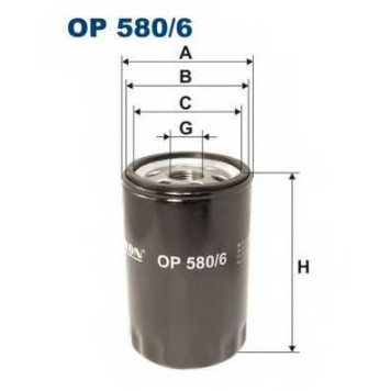 Фильтр масляный FILTRON OP580/6