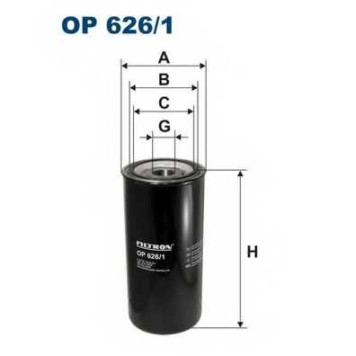 Фильтр масляный FILTRON OP626/1