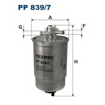 Фильтр топливный FILTRON PP839/7