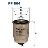Фильтр топливный FILTRON PP864