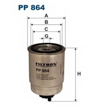 Фильтр топливный FILTRON PP864