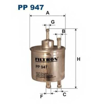 Фильтр топливный FILTRON PP947