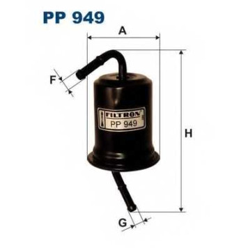 Фильтр топливный FILTRON PP949