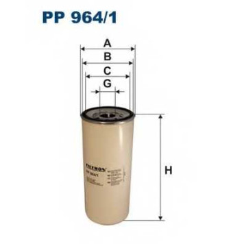 Фильтр топливный FILTRON PP964/1