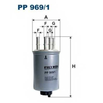 Фильтр топливный FILTRON PP969/1