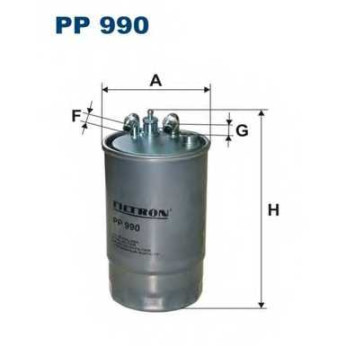 Фильтр топливный FILTRON PP990
