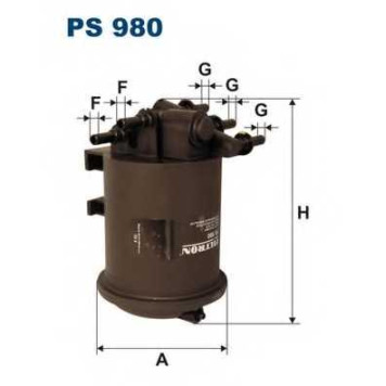 Фильтр топливный FILTRON PS980
