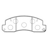 Колодки тормозные дисковые передний <b>FIT FP0550</b>