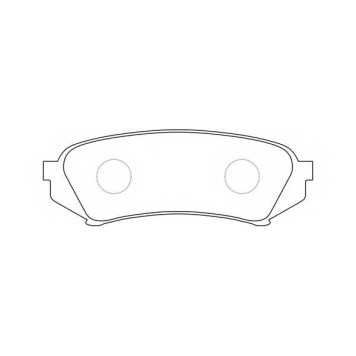 Колодки тормозные дисковые задний для LEXUS LX(UZJ100), RX(GSU3#,MCU3#,MHU3#) / TOYOTA LAND CRUISER 100(FZJ1#,UZJ1#), LAND CRUISER 200(UZJ2#,VDJ2#) <b>FIT FP0773</b>