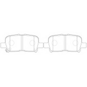 Колодки тормозные дисковые задний <b>FIT FP0865</b>