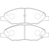 Колодки тормозные дисковые передний для NISSAN BLUEBIRD SYLPHY(G10,G11), CUBE(Z11), LATIO, MICRA(K11), NOTE(E11), TIIDA(C11X) <b>FIT FP1345</b>