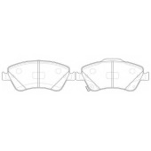 Колодки тормозные дисковые передний для TOYOTA AURIS(ADE15#, NDE15#, NRE15#, ZRE15#, ZZE15#) <b>FIT FP1571</b>