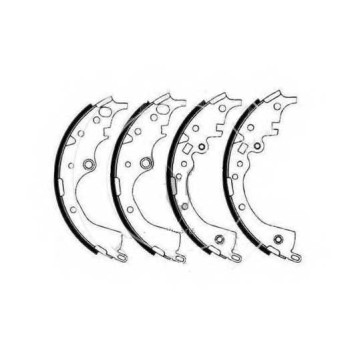 Комплект тормозных колодок задний для TOYOTA HIACE(KDH2#,LH1#,TRH2#) <b>FIT FT0871</b>