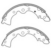 Комплект тормозных колодок задний для NISSAN ALMERA(N16), BLUEBIRD SYLPHY(G10), PRAIRIE(M10,NM10), SUNNY <b>FIT FT2127</b>