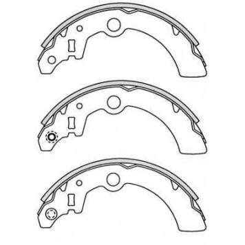 Комплект тормозных колодок задний <b>FIT FT9335</b>