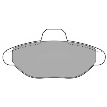 Колодки тормозные дисковые для FIAT CINQUECENTO(170), SEICENTO(187,287) <b>FREMAX FBP-1512 / 21365</b>