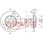 Тормозной диск FREMAX BD-0920